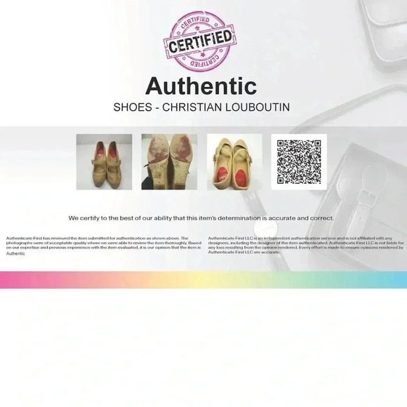 Christian Louboutin Paris Mallorca Beige Wedge Espadrille Heels size 39 - Picture 12 of 12